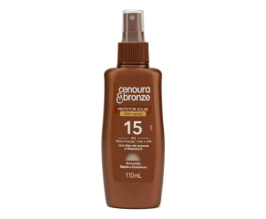 Protetor Solar Óleo Cenoura E Bronze 110ml Fps15 
