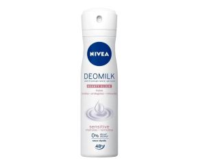 Desodorante Aerosol Nivea 150ml Fem Deomilk Sensitive 
