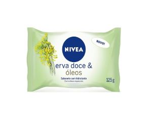 Sabonete Em Barra Uso Diário Nivea 125g Erva Doce 