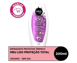 Creme Defrizante Salon Line 200ml Proteção Total 