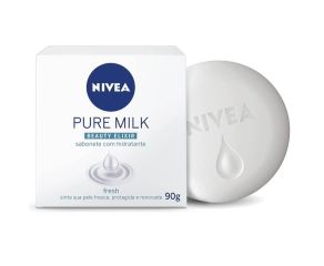 Sabonete Em Barra Uso Diário Nivea 90g Beauty Elixir Fresh 