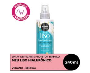 Creme Defrizante Salon Line 240ml Meu Liso Hialuronico 