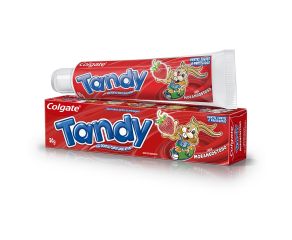 Creme Dental Gel Tandy 50g Morango 