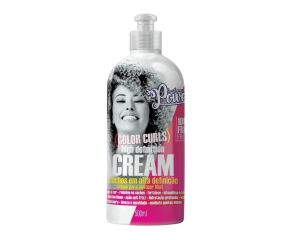 Creme Para Pentear Soul Power 500ml Colors Curls High Definition Cream 