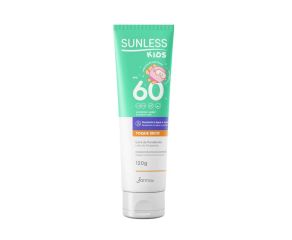 Protetor Solar Infantil Sunless 120g Fps60 Filtro Uv Kids Unit