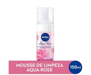 Mousse De Limpeza Nivea 150ml Aqua Rose 