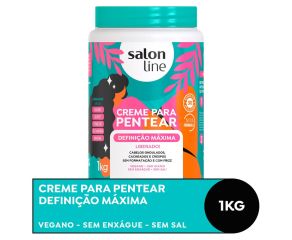 Creme Para Pentear Salon Line 1kg Definição Máxima 