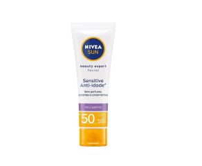 Protetor Solar Facial Nivea 50ml Fps60 Sensitive 