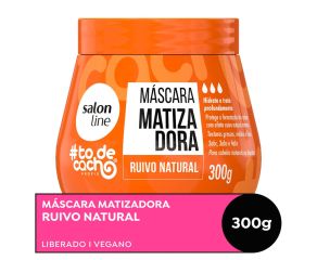 Creme Tratamento Salon Line 300g Tdc Matizador Ruivo Natural 