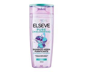 Shampoo Uso Diário Elséve 400ml Pure Hialurônico 