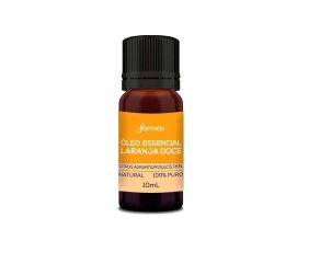 Óleo Essencial Natural Farmax 10ml Natural Vegano Terapêutico Laranja 