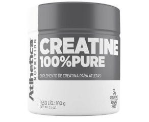 Suplemento Alimentar Creatina Athletica 100g Natural 