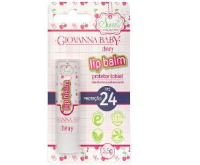 Protetor Labial Hidratante Giovanna Baby 3,5g Cherry 