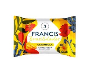 Sabonete Em Barra Francis 80g Brasilidades Carambola 