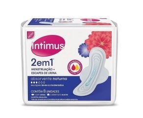 Absorvente Com Abas Intimus Gel C/8 2em1 Noturno 