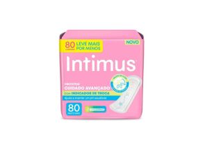 Protetor Diário Sem Abas Intimus Days C/15 Com Indicador De Troca 