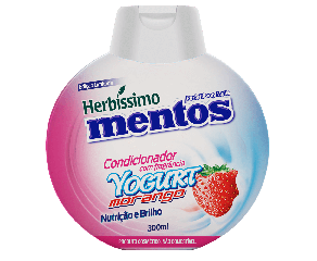 Condicionador Sem Sal Herbíssimo Mentos 300ml Yogurt Morango Unit