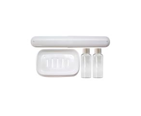 Kit De Viagem Lifeb C/4 Para Banho Unit