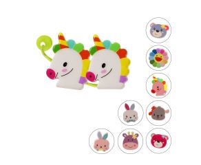 Elástico Para Cabelo Lifeb C/2 Kids Unit
