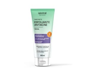 Sabonete Facial Labotrat 80ml Esfoliante Antiacne 