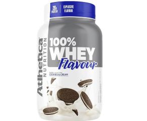 Suplemento Alimentar Whey Protein Athletica 900g Cookies E Cream 