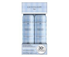 Desodorante Aerosol Giovanna Baby 150ml C/2 Fem Blue 