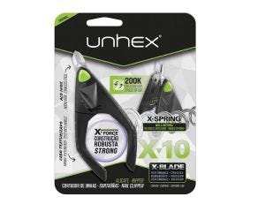 Cortador De Unha Para Mãos E Pés Unhex X10 Preto 