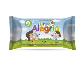 Lenço Umedecido Infantil Turma Da Alegria C/100 Toalha Unit