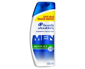 Shampoo Anti Caspa Head Shoulders 650ml L+p- Menta Ice 