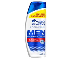Shampoo Anti Caspa Head Shoulders 650ml L+p- Old Spice Men 