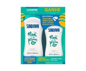 Protetor Solar Kit Sundown Fps50 + 120ml Grátis 