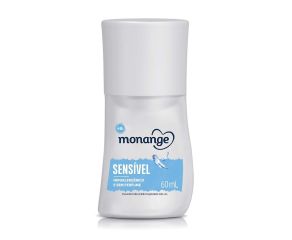 Desodorante Roll-on Monange 50ml Sensível Sem Perfume 