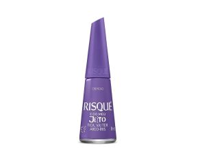 Esmalte Cremoso Risqué 8ml É Do Meu Jeito Vai Ter Arco-íris 