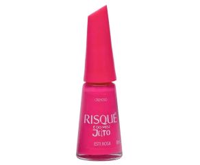 Esmalte Cremoso Risqué É Do Meu Jeito Esti Rosa Sm 