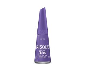 Esmalte Cremoso Risqué É Do Meu Jeito Vai Ter Arco-íris Sm 