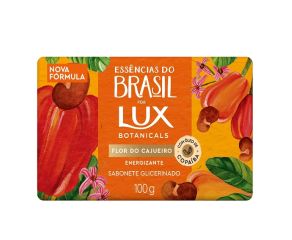 Sabonete Em Barra Glicerinado Lux 100g Flor De Cajueiro 