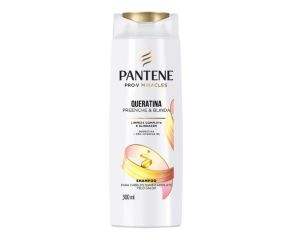 Shampoo Uso Diário Pantene 300ml Queratina Preenche & Blinda 