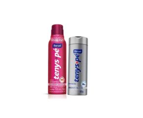 Desodorante Para Pés Dp + Da Baruel 100g+92g Woman 