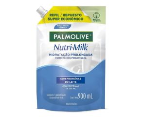 Sabonete Líquido Refil Palmolive 900ml Nutrimilk 