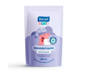 Sabonete Líquido Refil Baruel Baby 210ml Sono Tranquilo 