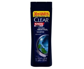 Shampoo Anti Caspa Clear 200ml Antibac L+p- 