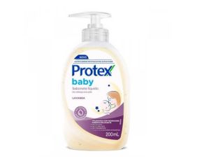 Sabonete Líquido Infantil Protex 200ml Lavanda 