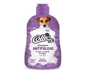 Shampoo Para Pet Collie 400ml Anti Pulgas Unit