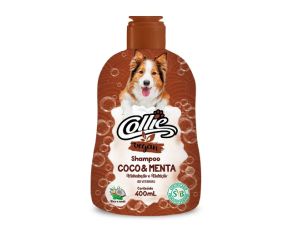 Shampoo Para Pet Collie 400ml Coco E Menta Unit