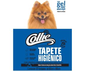 Tapete Higiênico Para Pet Collie C/7 Para Pet Unit