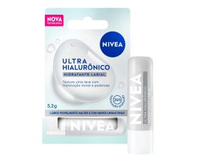 Hidratante Labial Nivea 5,2g Ultra-hialurônico 