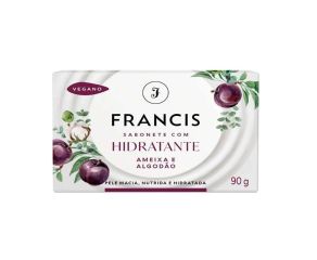 Sabonete Em Barra Hidratante Francis 90g Roxo 