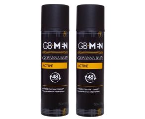 Desodorante Aerosol Giovanna Baby 150ml C/2 Masculino Active 