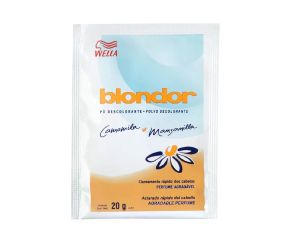 Descolorante Em Pó Blondor 20g Camomila 