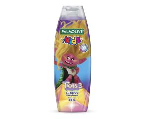 Shampoo Infantil Palmolive 350ml Trolls Cabelos Crespos 